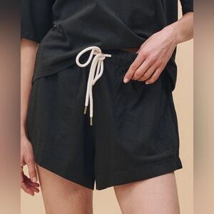 NWT THE GREAT the flutter short in almost black